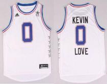 Cleveland Cavaliers -0 Kevin Love White 2015 All Star Stitched NBA Jersey Cleveland Cavaliers -0 Kevin Love White 2015 All Star Stitched NBA Jersey