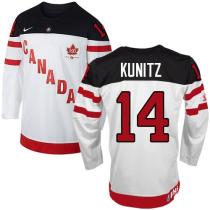 Olympic CA 14 Chris Kunitz White 100th Anniversary Stitched NHL Jersey Olympic CA 14 Chris Kunitz White 100th Anniversary Stitched NHL Jersey