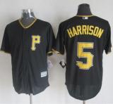 Pittsburgh Pirates #5 Josh Harrison Black New Cool Base Stitched MLB Jersey