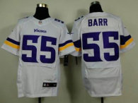 Nike Minnesota Vikings -55 Anthony Barr White NFL Elite Jersey