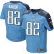 Nike Tennessee Titans -82 Delanie Walker Light Blue Team Color Stitched NFL Elite Jersey