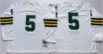 Mitchell And Ness 1961 Packers -5 Paul Hornung White Throwback Stitched NFL Jersey Mitchell And Ness 1961 Packers -5 Paul Hornung White Throwback Stitched NFL Jersey