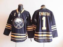 Buffalo Sabres -1 Jhonas Enroth Navy Blue Home Stitched NHL Jersey Buffalo Sabres -1 Jhonas Enroth Navy Blue Home Stitched NHL Jersey