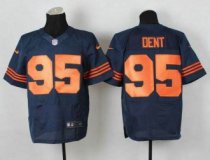 Chicago Bears -95 Richard Dent Navy Blue 1940s Throwback NFL Elite Jersey Chicago Bears -95 Richard Dent Navy Blue 1940s Throwback NFL Elite Jersey