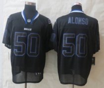 New Nike Buffalo Bills 50 Alonso Lights Out Black Elite Jersey New Nike Buffalo Bills 50 Alonso Lights Out Black Elite Jersey