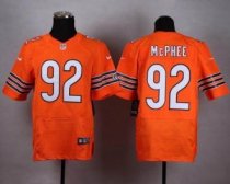 Nike Chicago Bears -92 Pernell McPhee Orange Alternate Stitched NFL Elite Jersey Nike Chicago Bears -92 Pernell McPhee Orange Alternate Stitched NFL Elite Jersey