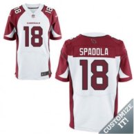 Nike Arizona Cardinals -18 Spadola Jersey White Elite Road Jersey