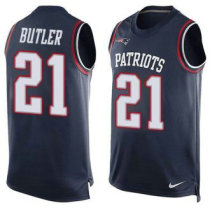 Nike New England Patriots -21 Malcolm Butler Navy Blue Team Color Stitched NFL Limited Tank Top Jers Nike New England Patriots -21 Malcolm Butler Navy Blue Team Color Stitched NFL Limited Tank Top Jers
