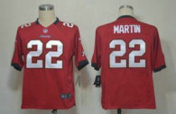 Nike Buccaneers -22 Doug Martin Red Team Color Stitched NFL Game Jersey