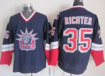 New York Rangers -35 Mike Richter Navy Blue CCM Statue of Liberty Stitched NHL Jersey New York Rangers -35 Mike Richter Navy Blue CCM Statue of Liberty Stitched NHL Jersey