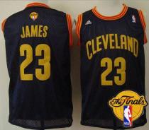 Cleveland Cavaliers -23 LeBron James Navy Blue Throwback The Finals Patch Stitched NBA Jersey Cleveland Cavaliers -23 LeBron James Navy Blue Throwback The Finals Patch Stitched NBA Jersey