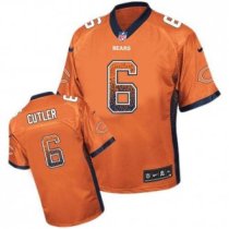Nike Bears -6 Jay Cutler Orange Alternate Stitched NFL Elite Drift Fashion Jersey Nike Bears -6 Jay Cutler Orange Alternate Stitched NFL Elite Drift Fashion Jersey