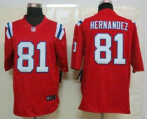 Nike Patriots -81 Aaron Hernandez Red Alternate Stitched NFL Limited Jersey Nike Patriots -81 Aaron Hernandez Red Alternate Stitched NFL Limited Jersey