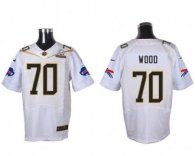 Nike Buffalo Bills -70 Eric Wood White 2016 Pro Bowl Stitched NFL Elite Jersey