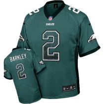 Nike Philadelphia Eagles #2 Matt Barkley Midnight Green Team Color Men's Stitched NFL Elite Drift Fa Nike Philadelphia Eagles #2 Matt Barkley Midnight Green Team Color Men's Stitched NFL Elite Drift Fa