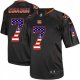 Nike Cincinnati Bengals -7 Boomer Esiason Black Stitched NFL Elite USA Flag Fashion Jersey