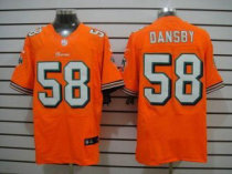 Nike Dolphins -58 Karlos Dansby Orange Alternate Stitched NFL Elite Jersey Nike Dolphins -58 Karlos Dansby Orange Alternate Stitched NFL Elite Jersey