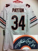 NEW NFL Chicago Bears 34 Walter Payton White Jerseys(Signed Elite) NEW NFL Chicago Bears 34 Walter Payton White Jerseys(Signed Elite)