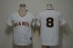 San Francisco Giants #8 Hunter Pence Cream Cool Base Stitched MLB Jersey