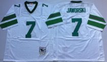Mitchell And Ness Eagles -7 Ron Jaworski White Throwback Stitched NFL Jersey Mitchell And Ness Eagles -7 Ron Jaworski White Throwback Stitched NFL Jersey