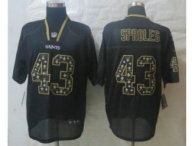 New Orleans Saints -43 Sproles Black Jerseys(Lights Out Elite)