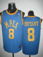 Los Angeles Lakers -8 Kobe Bryant Stitched Baby Blue MPLS NBA Jersey