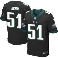 Nike Philadelphia Eagles #51 Emmanuel Acho Black Alternate Men's Stitched NFL Elite Jersey