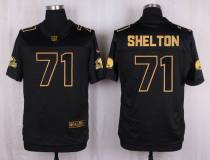 Nike Cleveland Browns -71 Danny Shelton Black Stitched NFL Elite Pro Line Gold Collection Jersey Nike Cleveland Browns -71 Danny Shelton Black Stitched NFL Elite Pro Line Gold Collection Jersey