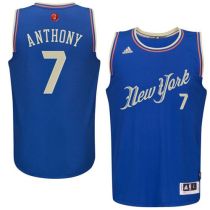 New York Knicks -7 Carmelo Anthony Blue 2015-2016 Christmas Day Stitched NBA Jersey New York Knicks -7 Carmelo Anthony Blue 2015-2016 Christmas Day Stitched NBA Jersey