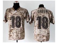 NEW jerseys cincinnati bengals -18 green camo(2013 new Elite)(USMC)