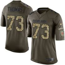Nike Cleveland Browns -73 Joe Thomas Green Stitched NFL Limited Salute to Service Jersey Nike Cleveland Browns -73 Joe Thomas Green Stitched NFL Limited Salute to Service Jersey