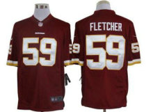 Nike Redskins -59 London Fletcher Burgundy Red Team Color Stitched NFL Limited Jersey Nike Redskins -59 London Fletcher Burgundy Red Team Color Stitched NFL Limited Jersey