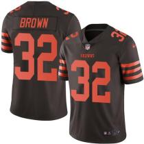 Nike Browns -32 Jim Brown Brown Stitched NFL Color Rush Limited Jersey Nike Browns -32 Jim Brown Brown Stitched NFL Color Rush Limited Jersey