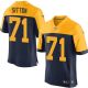 Nike Green Bay Packers #71 Josh Sitton Navy Blue Alternate Men's Stitched NFL New Elite Jersey