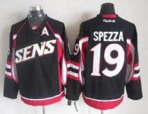 Ottawa Senators -19 Jason Spezza Black Throwback Stitched NHL Jersey Ottawa Senators -19 Jason Spezza Black Throwback Stitched NHL Jersey