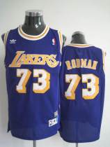 Mitchell and Ness Los Angeles Lakers -73 Dennis Rodman Stitched Blue Throwback NBA Jersey Mitchell and Ness Los Angeles Lakers -73 Dennis Rodman Stitched Blue Throwback NBA Jersey