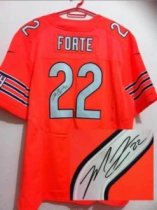 NEW NFL Chicago Bears 22 Matt Forte Orange Jerseys(Signed Elite NEW NFL Chicago Bears 22 Matt Forte Orange Jerseys(Signed Elite