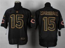 Nike Chicago Bears -15 Brandon Marshall Black Gold No Fashion NFL Elite Jersey Nike Chicago Bears -15 Brandon Marshall Black Gold No Fashion NFL Elite Jersey