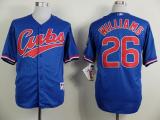 Chicago Cubs -26 Billy Williams Blue 1994 Turn Back The Clock Stitched MLB Jersey
