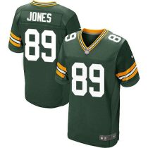 Nike Green Bay Packers #89 James Jones Green Team Color Men's Stitched NFL Elite Jersey