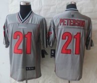 2013 NEW Nike Arizona Cardicals 21 Peterson Grey Vapor Elite Jerseys