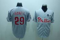 Philadelphia Phillies #29 Raul Ibanez Stitched Grey MLB Jersey