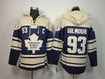 Toronto Maple Leafs -93 Doug Gilmour Blue Sawyer Hooded Sweatshirt Stitched NHL Jersey Toronto Maple Leafs -93 Doug Gilmour Blue Sawyer Hooded Sweatshirt Stitched NHL Jersey
