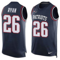 Nike New England Patriots -26 Logan Ryan Navy Blue Team Color Stitched NFL Limited Tank Top Jersey Nike New England Patriots -26 Logan Ryan Navy Blue Team Color Stitched NFL Limited Tank Top Jersey