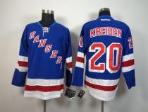 New York Rangers -20 Chris Kreider Blue Home Stitched NHL Jersey New York Rangers -20 Chris Kreider Blue Home Stitched NHL Jersey