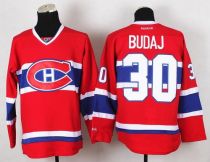 Montreal Canadiens -30 Peter Budaj Red Stitched NHL Jersey Montreal Canadiens -30 Peter Budaj Red Stitched NHL Jersey
