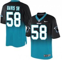 Nike Carolina Panthers -58 Thomas Davis Sr BlackBlue Stitched NFL Elite Fadeaway Fashion Jersey Nike Carolina Panthers -58 Thomas Davis Sr BlackBlue Stitched NFL Elite Fadeaway Fashion Jersey