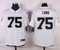 Nike Oakland Raiders #75 Howie Long White Men's Stitched NFL Elite Jersey Nike Oakland Raiders #75 Howie Long White Men's Stitched NFL Elite Jersey