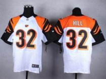 Nike Cincinnati Bengals -32 Jeremy Hill White NFL Elite Jersey Nike Cincinnati Bengals -32 Jeremy Hill White NFL Elite Jersey