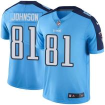 Nike Titans -81 Andre Johnson Light Blue Stitched NFL Color Rush Limited Jersey Nike Titans -81 Andre Johnson Light Blue Stitched NFL Color Rush Limited Jersey